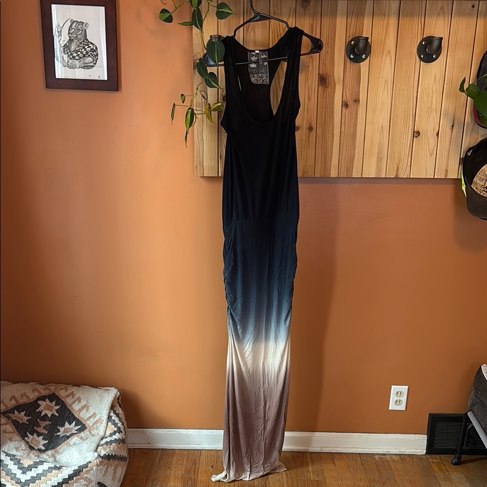 Young Fabulous & Broke Ombre Maxi Dress XLong adjustable